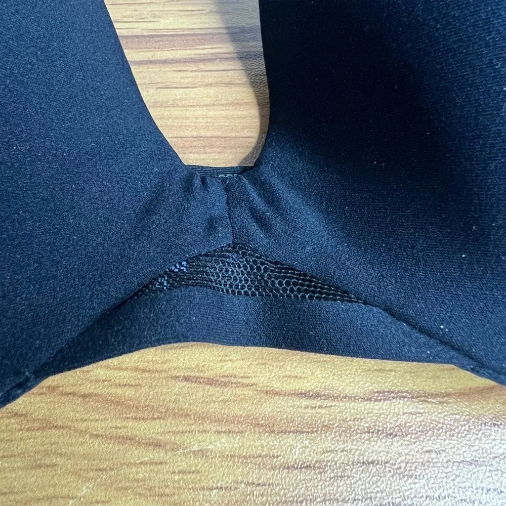 Soma Bodify‎ Demi Bra Size 32B Black Underwire Flex Mesh Detail 79984 NEW